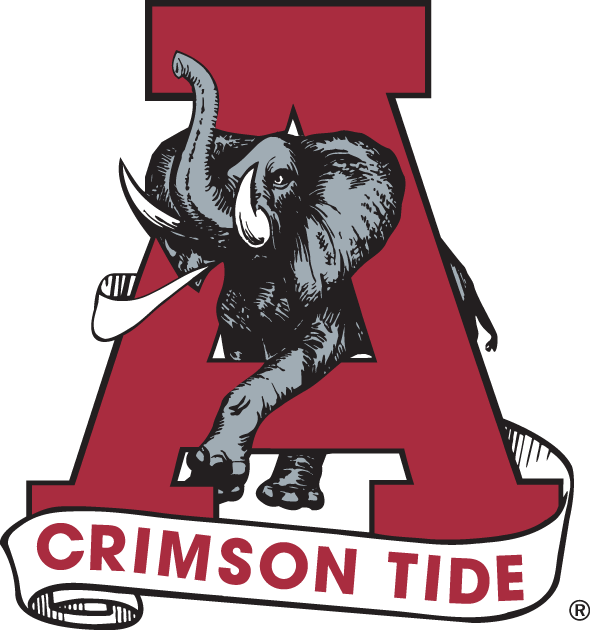 Alabama Crimson Tide 1974-2000 Primary Logo iron on transfers for fabric